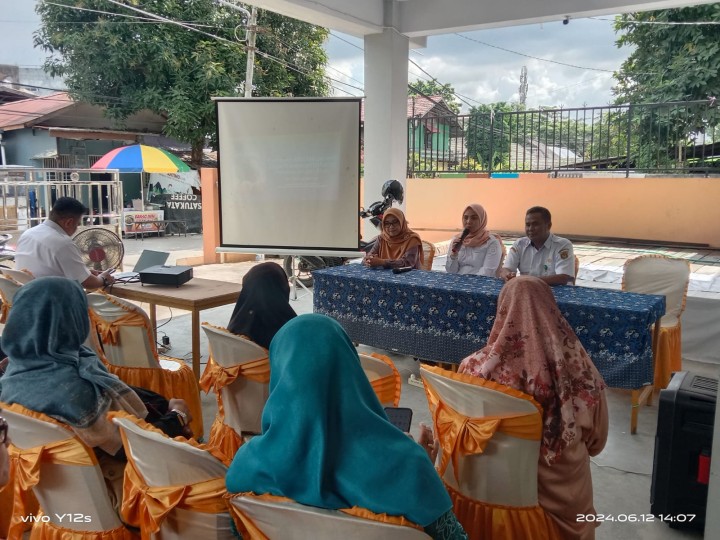 penyuluhan KDRT di kelurahan Sungai Dama