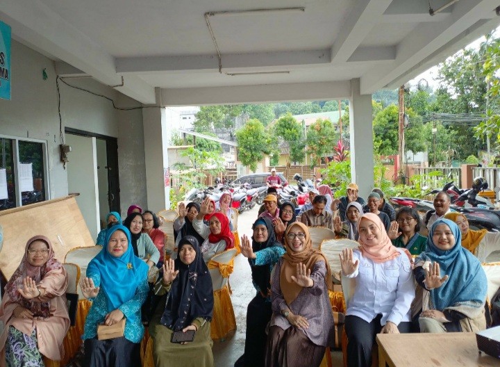 penyuluhan KDRT di kelurahan Sungai Dama