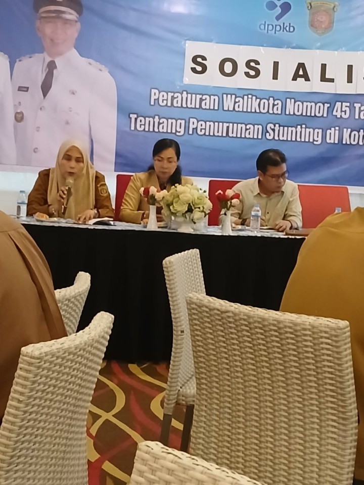 Kegiatan menghadiri sosialisasi peraturan walikota tentang Stanting tanggal 22 juli 2024