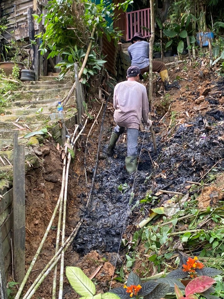 Kegiatan Probebaya : Gotong-royong POKMAS 2 dan 3 Kelurahan Sungai Dama
