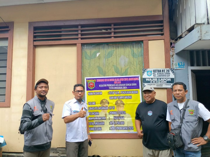 Pengukuran Kondisi Sapras Sungai Dama