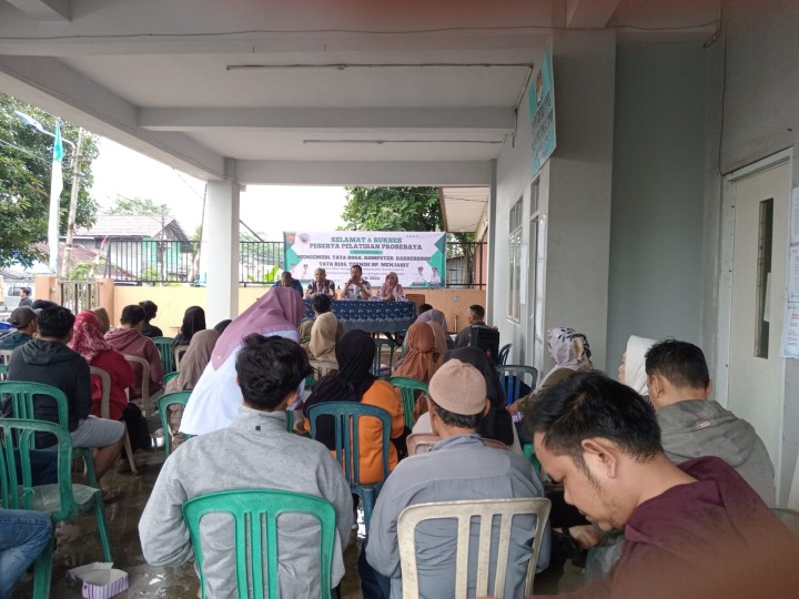 Pelatihan Probebaya di Kelurahan Sungai Dama