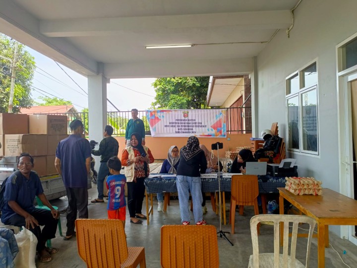 Pemberian Bantuan Oleh Dinas Sosial dan Pemberdayaan Masyarakat Kepada Lansia di Kelurahan Sungai Dama