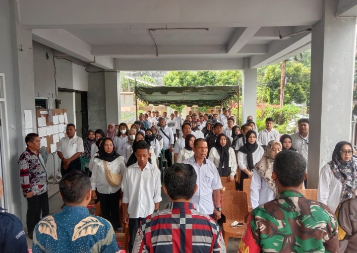 Pelantikan KPPS Kelurahan Sungai Dama dalam Persiapan Pemilu 2024