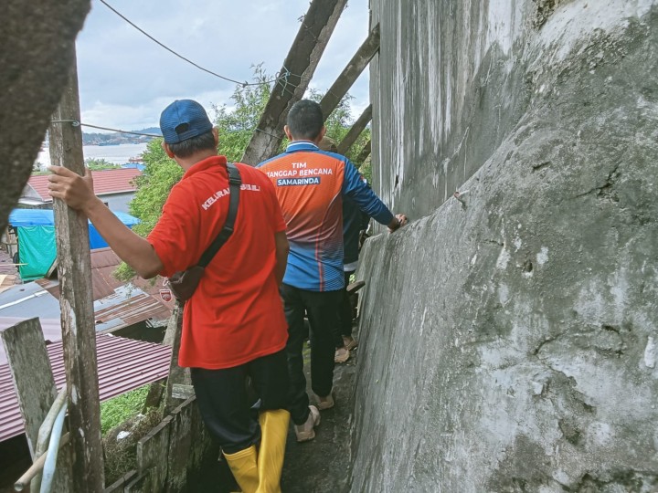 Pengukuran Perbatasan Antara Kelurahan Sungai Dama dan Kelurahan Selili di Kota Samarinda