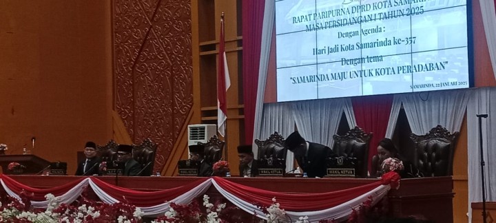 Rapat Paripurna Memperingati Hari Jadi Kota Samarinda ke-65