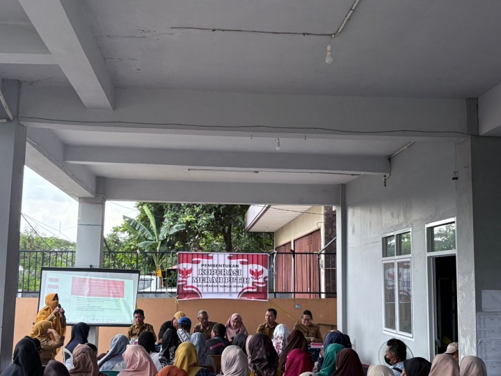 Pembentukan Koperasi MERAH PUTIH Dikelurahan Sungai Dama