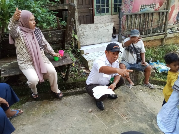 Pengukuran Batas Dan Pengembalian Batas Tanah Warga RT 24 Kelurahan Sungai Dama