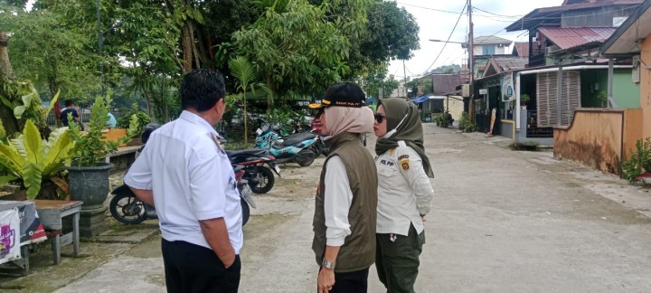 Peninjauan Kolong Jembatan 1 Kelurahan Sungai Dama