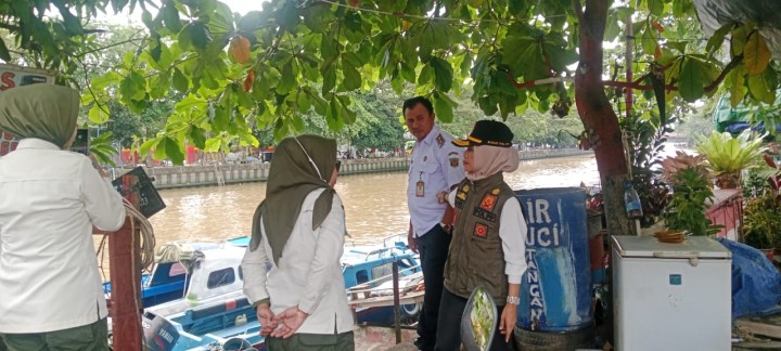 Peninjauan Kolong Jembatan 1 Kelurahan Sungai Dama