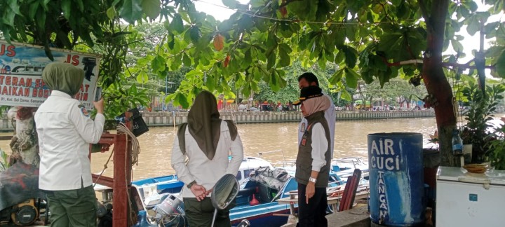 Peninjauan Kolong Jembatan 1 Kelurahan Sungai Dama