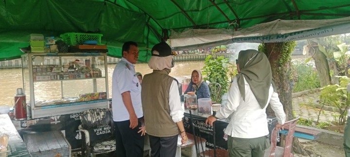 Peninjauan Kolong Jembatan 1 Kelurahan Sungai Dama