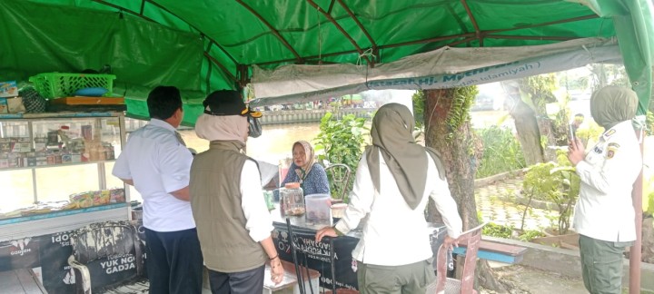 Peninjauan Kolong Jembatan 1 Kelurahan Sungai Dama