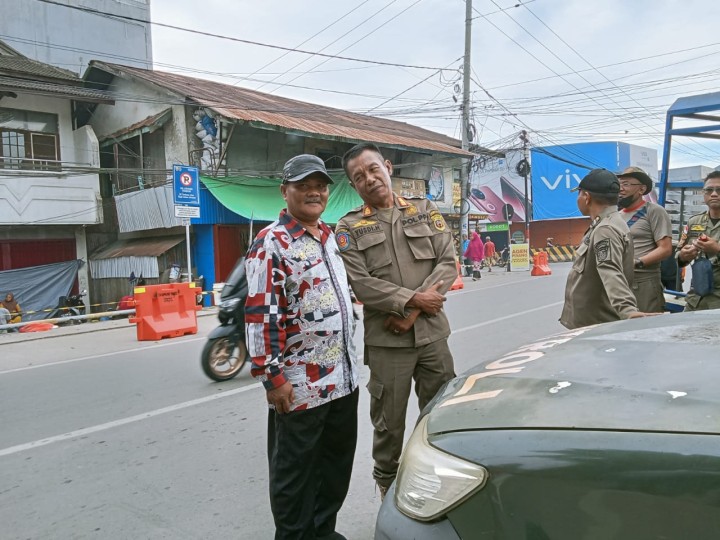 Pendampingan Parkir Liar Kawasan Pasar Sungai Dama