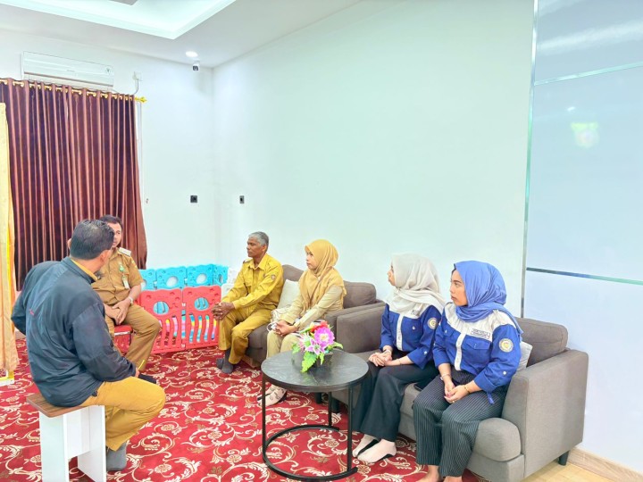 Kegiatan Pendataan Industri kecil menengah (IKM) di kelurahan sungai dama