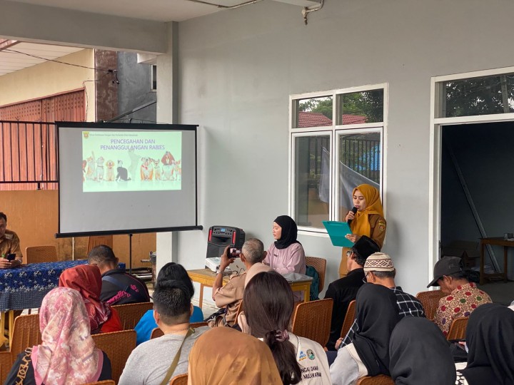 Rapat Koordinasi Penanganan Rabies di Kelurahan Sungai Dama