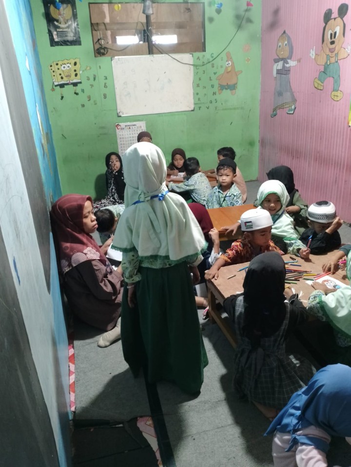 Kunjungan Ke TK GELATIK DAN TK CAHAYA MUSLIM Kelurahan Sungai Dama