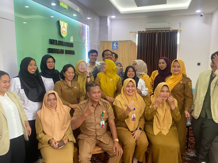 Kegiatan Monitoring Kecamatan Samarinda Ilir Ke Kelurahan Sungai Dama Mengenai Probebaya 2025-2026