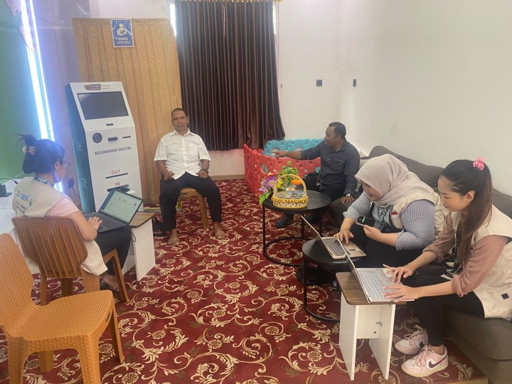 Rapat koordinasi dengan pengurus pokdarwis wisata steling bersama tim pendanping wisata kalimantan Timur.