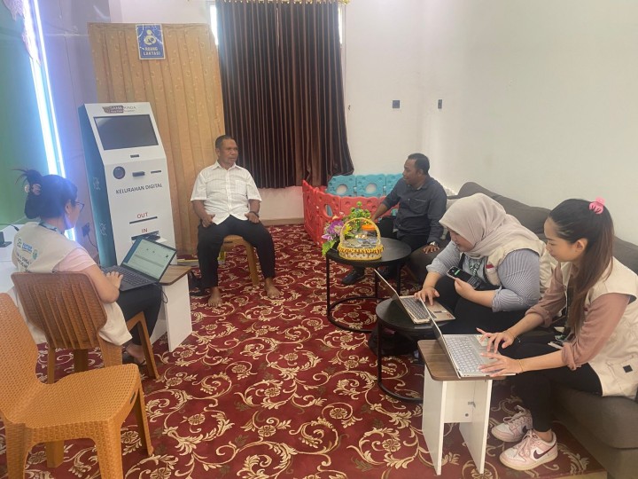 Rapat koordinasi dengan pengurus pokdarwis wisata steling bersama tim pendanping wisata kalimantan Timur.