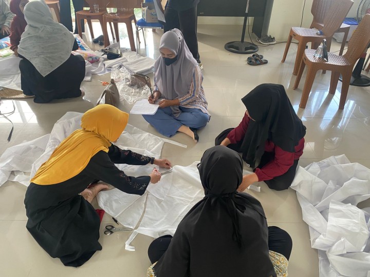 Kegiatan Probebaya Pelatihan Fardhu Kifayah Di Kelurahan Sungai Dama H-2