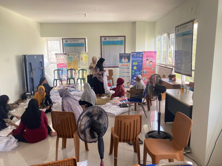 Kegiatan Probebaya Pelatihan Fardhu Kifayah Di Kelurahan Sungai Dama H-2