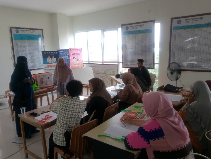 Kegiatan Probebaya Pelatihan Menjahit Di Kelurahan Sungai Dama