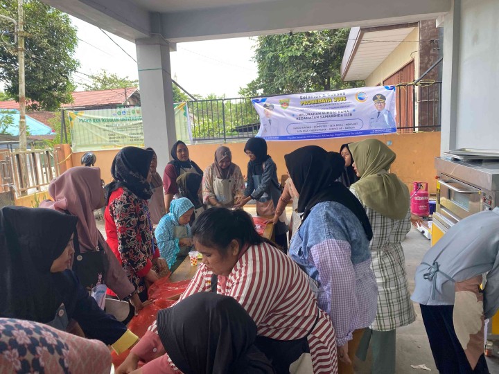 Kegiatan Probebaya Pelatihan Keterampilan Masyarakat di Kelurahan Sungai Dama