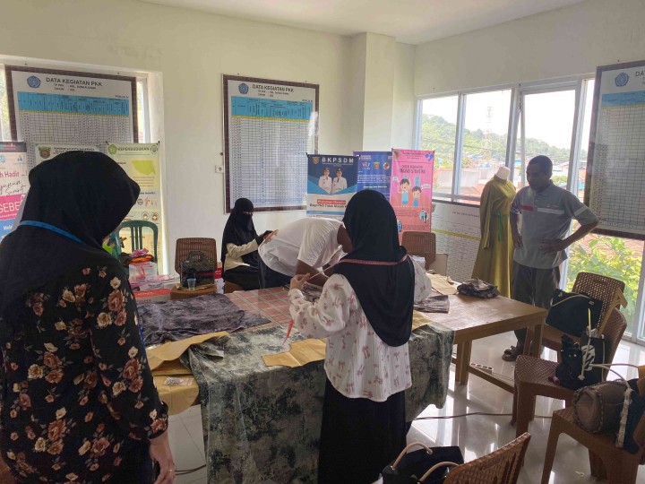Kegiatan Probebaya Pelatihan Keterampilan Masyarakat di Kelurahan Sungai Dama