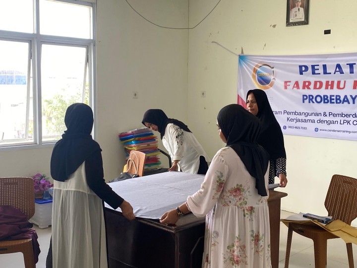 Kegiatan Probebaya Pelatihan Keterampilan Masyarakat di Kelurahan Sungai Dama