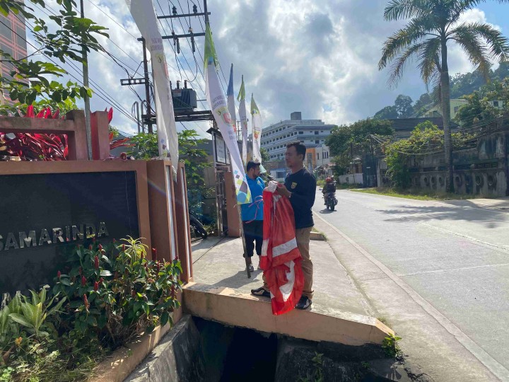 Giat Jum'at Kelurahan Sungai Dama "Senam Bersama Dan Persiapan 17 Agustus