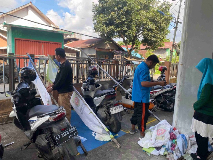 Giat Jum'at Kelurahan Sungai Dama "Senam Bersama Dan Persiapan 17 Agustus