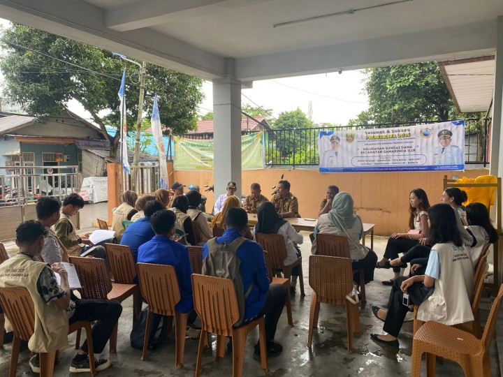 Rapat Koordinasi HUT RI ke-80 di Kelurahan Sungai Dama: Sinergi Pemerintah dan Mahasiswa KKN