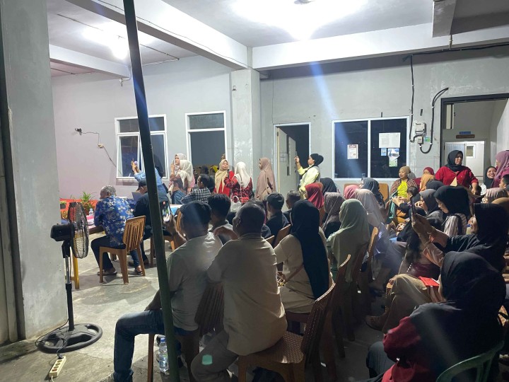 Lomba Karaoke "(Sungai Dama Idol)" Di Kelurahan Sungai Dama