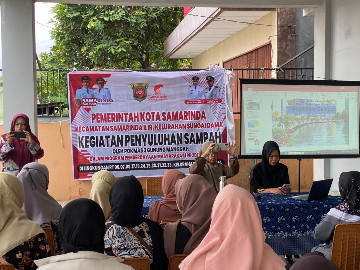 .Kegiatan Penyuluhan Sampah Oleh Pokmas 3
