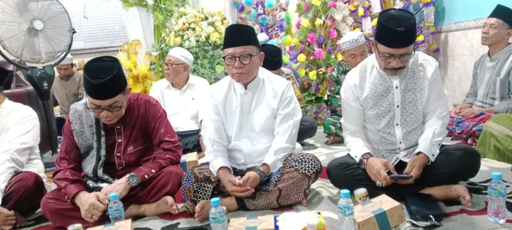 Lurah Sungai Dama Menghadiri Acara Maulid Nabi Besar Muhammad SAW