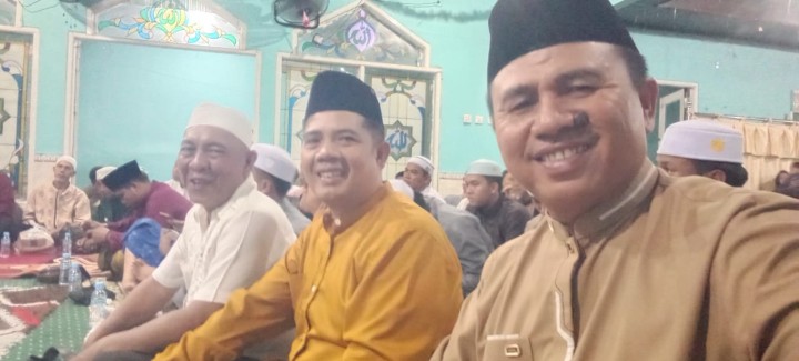 Lurah Sungai Dama Menghadiri Acara Maulid Nabi Besar Muhammad SAW
