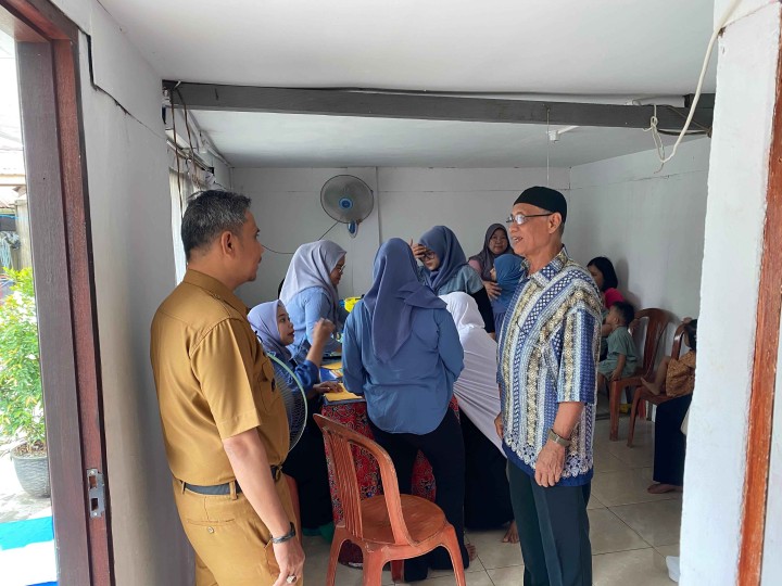 Peninjauan Posyandu Kenanga 2 Di RT,13,14,15,16