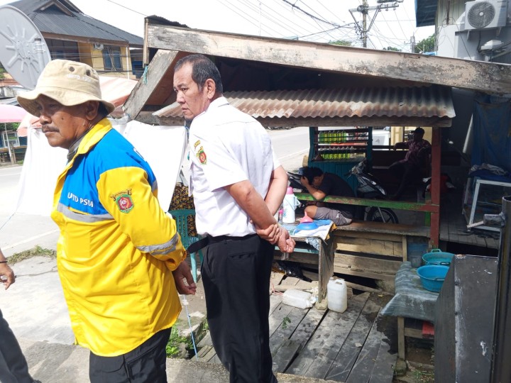 Peninjauan Kegiatan Pembangunan Gorong Gorong Di Jembatan S Hari ke 2