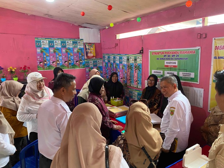 Penilaian Probebaya Award di RT 29 dan 30 Kelurahan Sungai Dama Tahun 2025