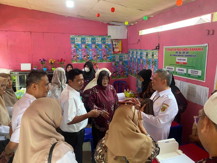 Penilaian Probebaya Award di RT 29 dan 30 Kelurahan Sungai Dama Tahun 2025