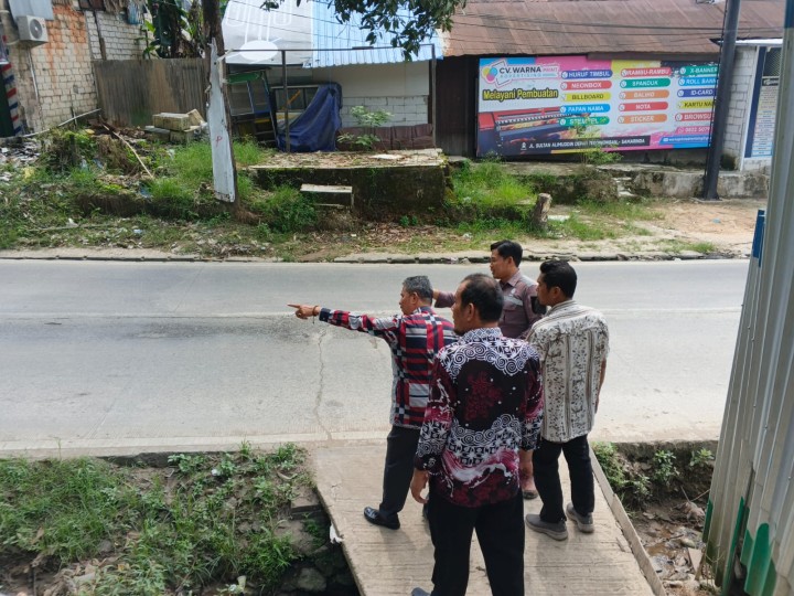 Peninjauan Lokasi Rencana Tunnel Inlet Terowongan Sisi Sultan Alimuddin