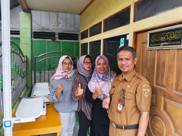 Peninjauan Posyandu Di RT 25 dan 26