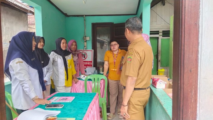 Peninjauan Posyandu Di RT 25 dan 26
