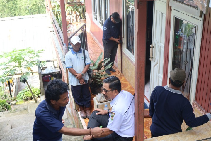Monitoring Dan Pengukuran Rumah Warga Yang Terdampak