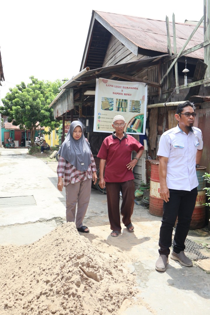 Monitoring Probebaya Tahap 2 di RT.15 dan 16 di Jalan. Pesut Kelurahan Sungai Dama