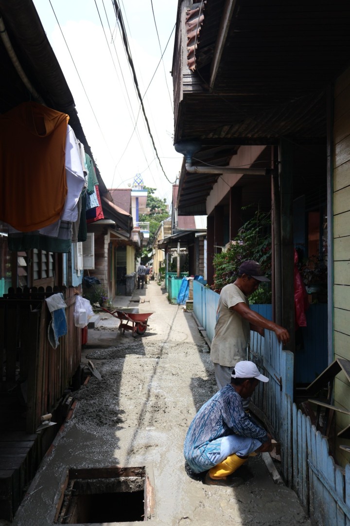 Monitoring Probebaya Tahap 2 di RT.15 dan 16 di Jalan. Pesut Kelurahan Sungai Dama
