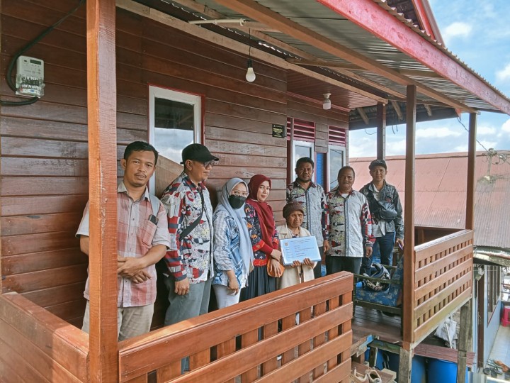 Survei Bedah Rumah Di Kawasan Kelurahan Sungai Dama