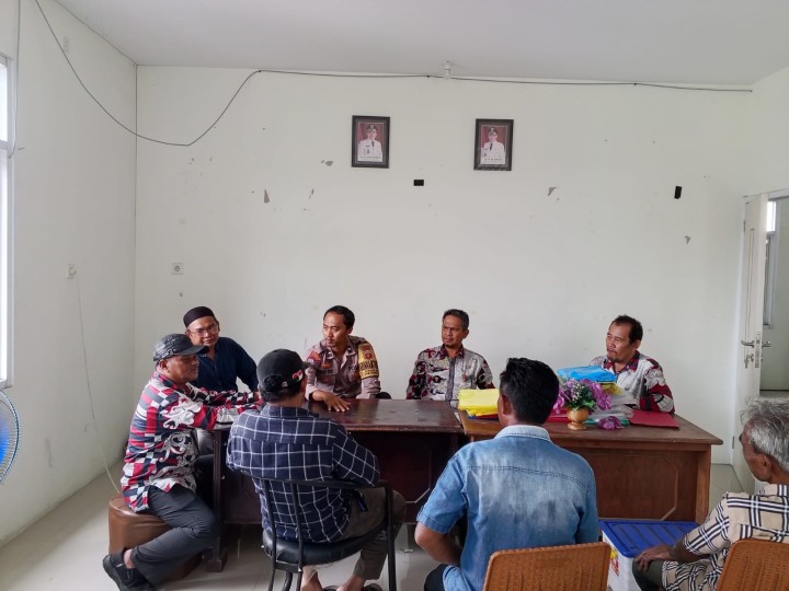 Mediasi Tapal Batas Tanah Warga Rt 30