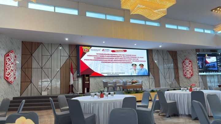 Bendahara Kelurahan Sungai Dama Hadiri Sosialisasi Perwali Nomor 88 Tahun 2025